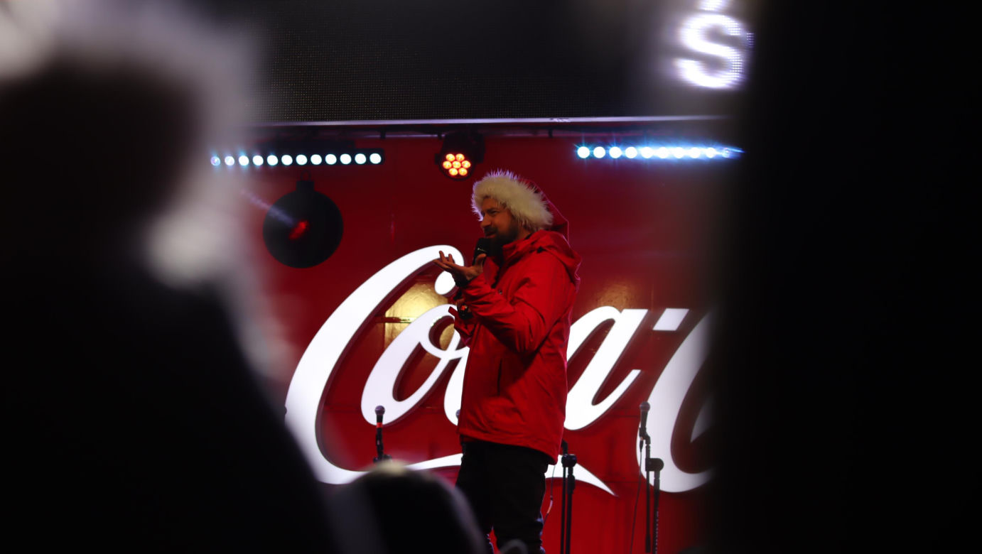 Ciężarówka Coca-Coli w Lublinie! Miasto jeszcze nigdy nie wyglądało tak magicznie! [ZDJĘCIA]