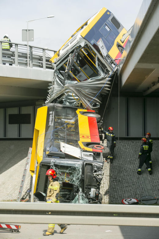 Katastrofa autobusu na moście Grota-Roweckiego. Tomasz U. skazany przez sąd
