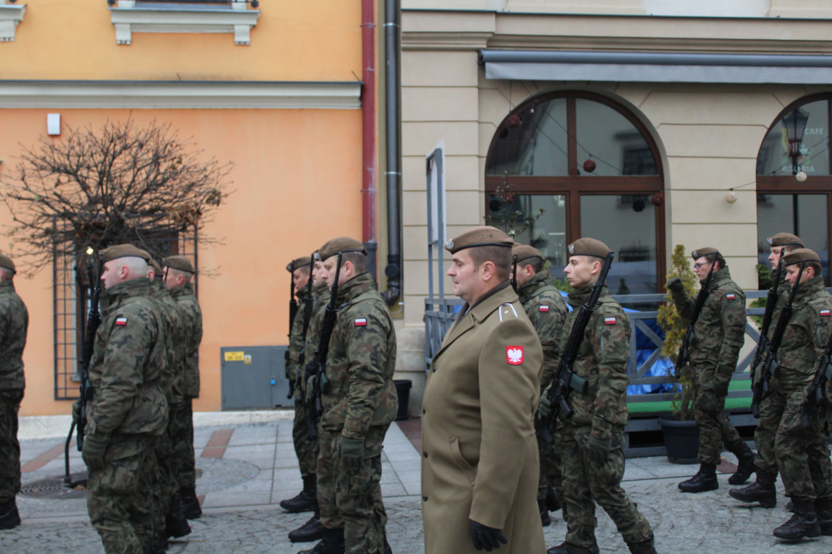 Przysięga wojskowa w Tarnowie
