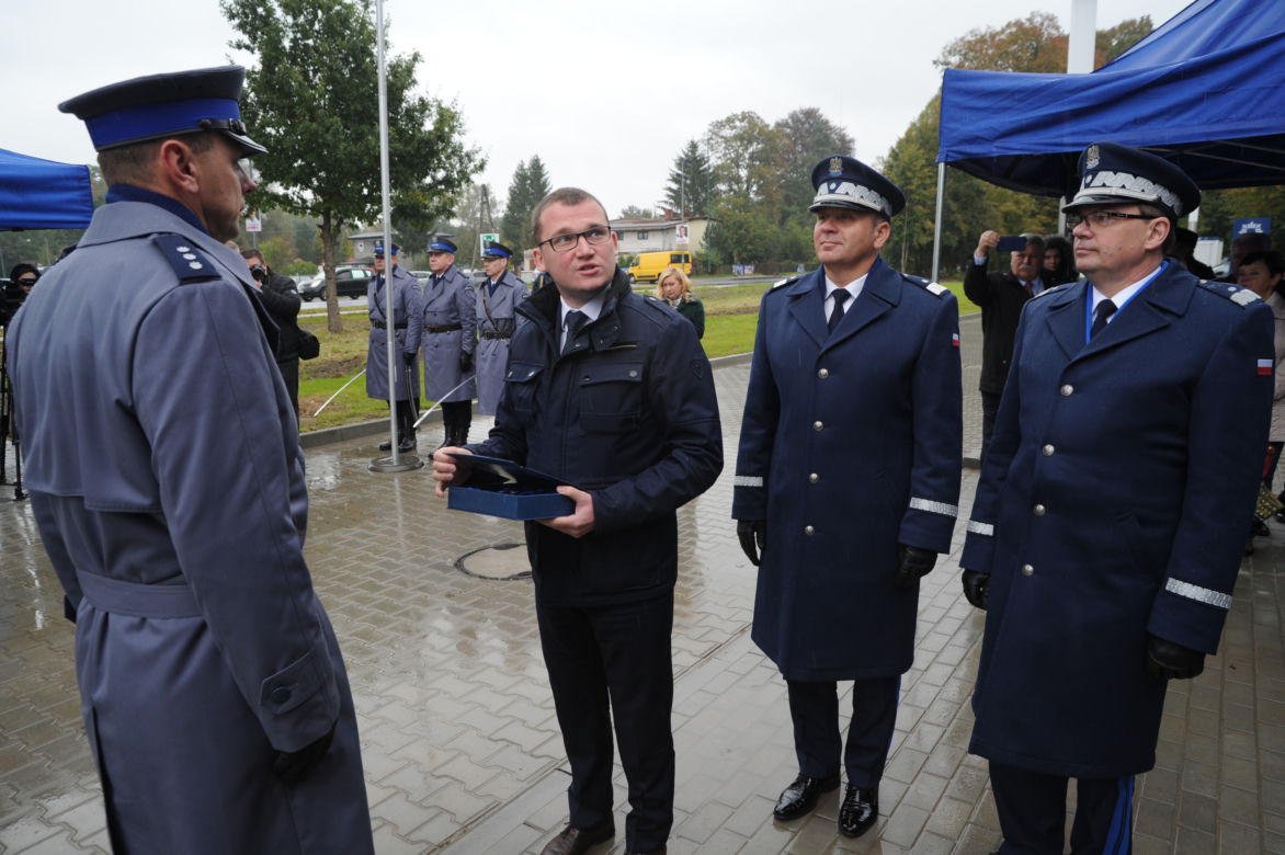 Otwarcie nowej komendy policji w Białogardzie