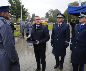 Otwarcie nowej komendy policji w Białogardzie