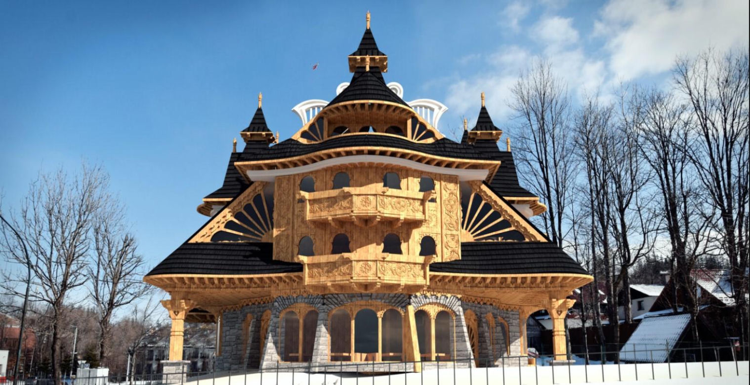 Hotel Bajkowy w Zakopanem. Wizualizacja
