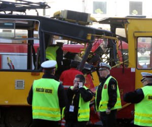 Zderzenie tramwajów w Al. Jerozolimskich