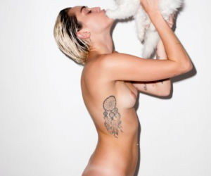 Miley Cyrus nago