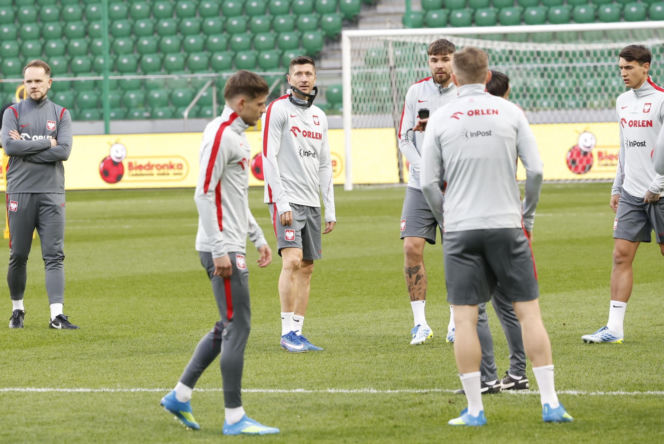 Trening reprezentacji Polski w Warszawie