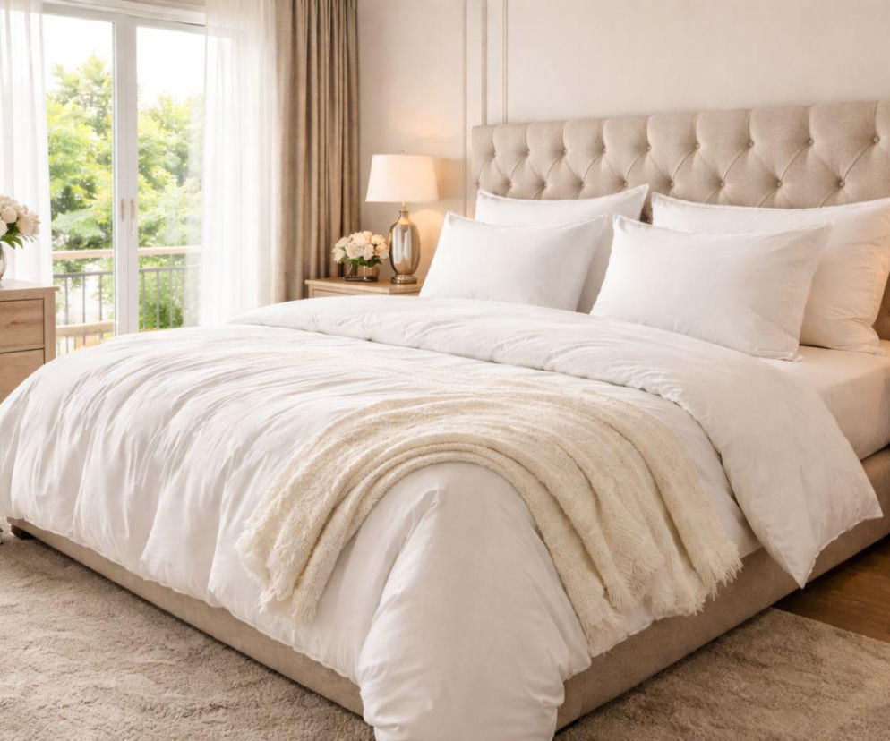 sypialnia, łóżko, pościel