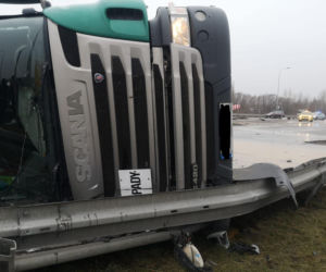 Wypadek na A1 pod Częstochową