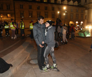 Nightskating po Warszawie