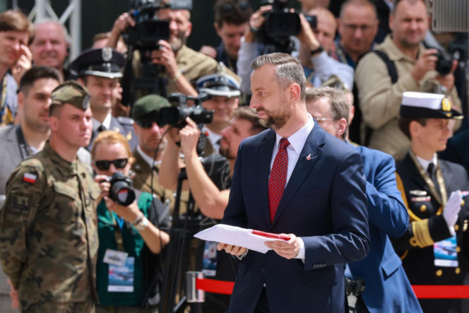 Żona Kosiniaka-Kamysza została matką chrzestną F-35