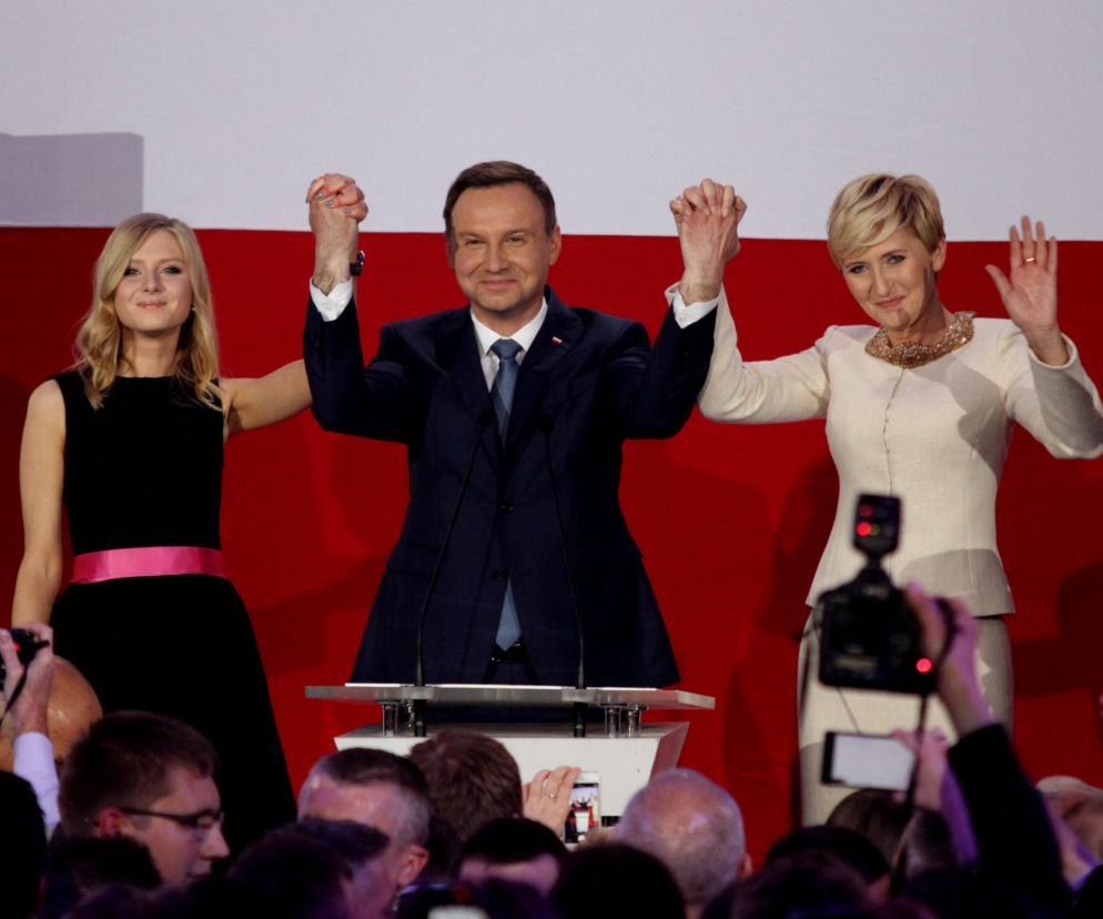 Tak świętowali wygrani - Andrzej Duda.