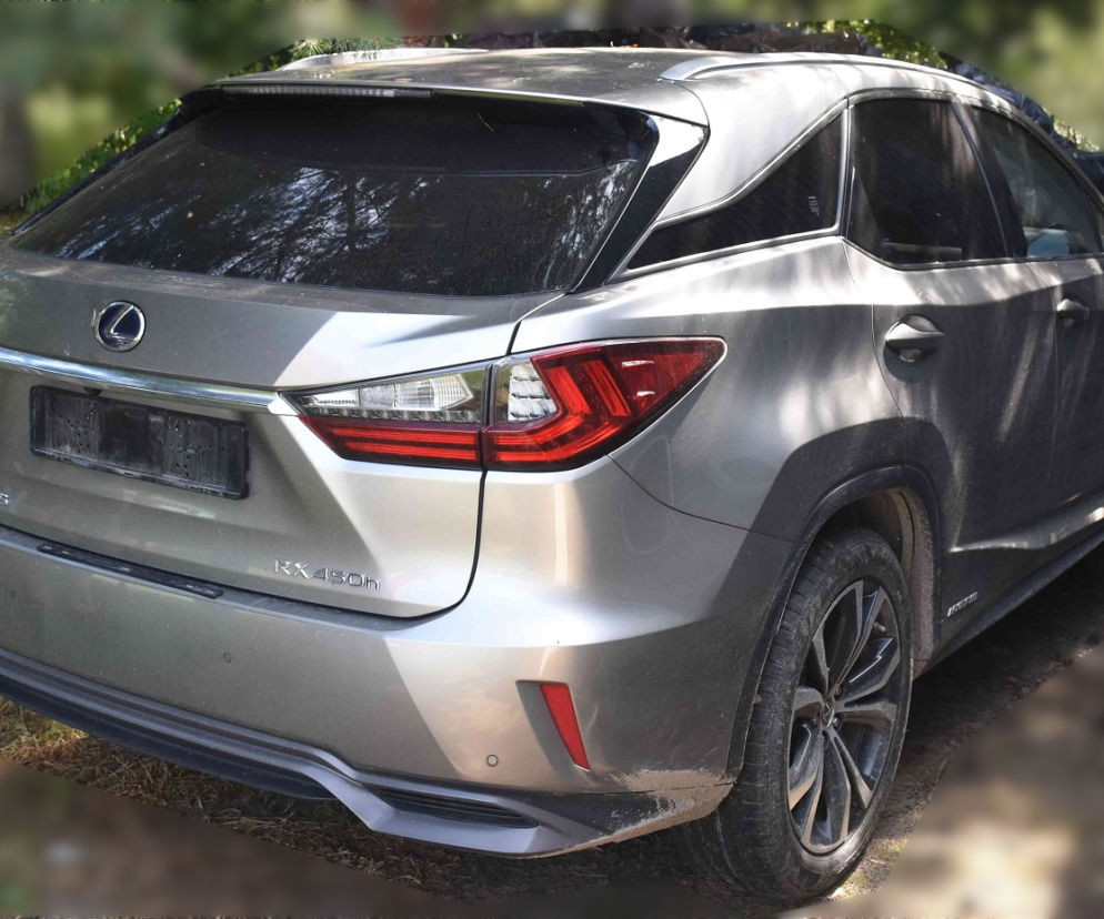 Lexus RX 450h pochodzący z kradzieży