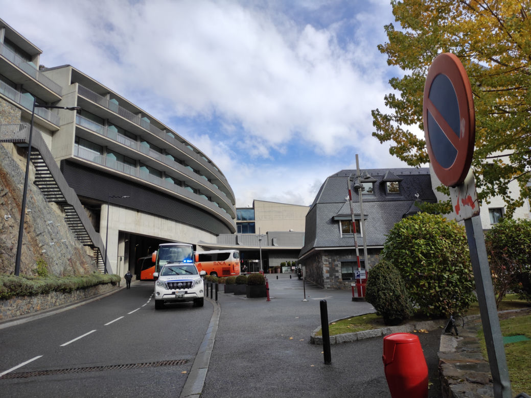 Reprezentacja Polski w hotelu Andorra Park