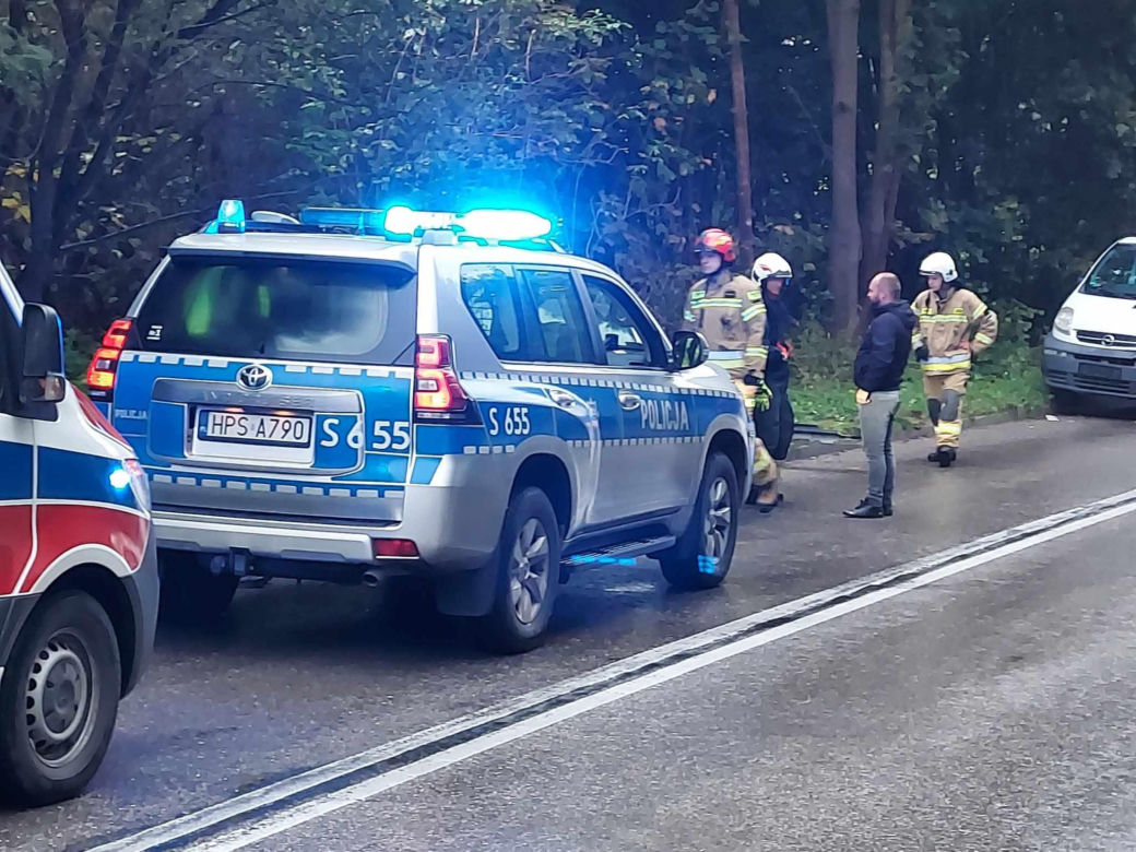 Kolizja w Pawłowie