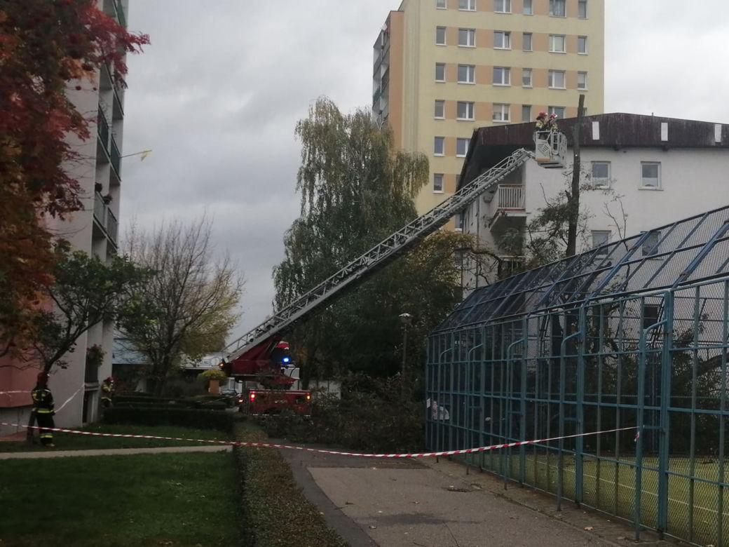 Wichura w Poznaniu. W regionie dwa tysiące interwencji strażaków