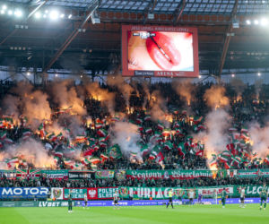 Śląsk Wrocław - Lech Poznań: Zdjęcia kibiców i zawodników z meczu 10. kolejki sezonu 2026/27 PKO BP Ekstraklasy