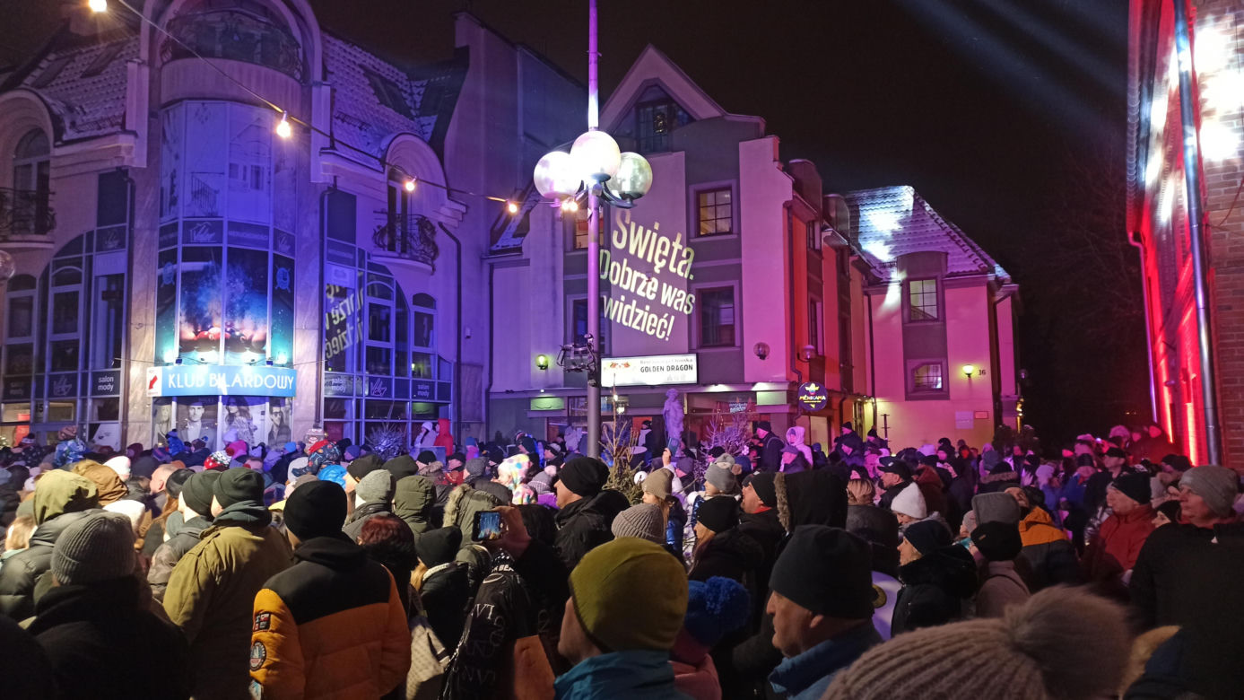 Tłumy mieszkańców na Starym Mieście w Olsztynie. Tak bawili się na wydarzeniu "Święta. Dobrze was widzieć"