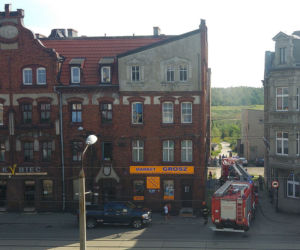 Pożar w Zabrzu-Biskupicach