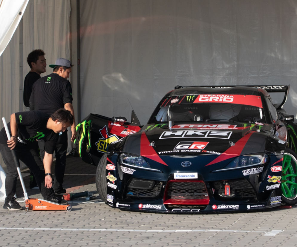 driftingowa Toyota GR Supra z kultowym silnikiem 2JZ-GTE
