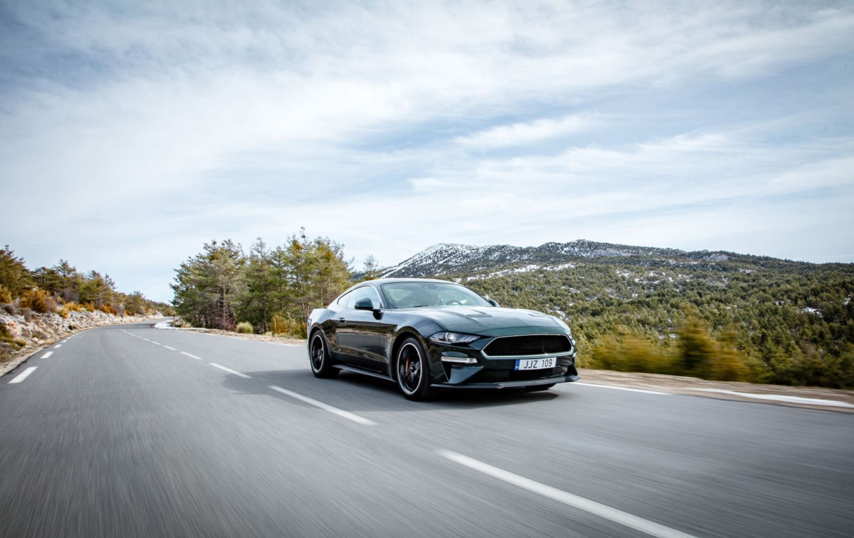 Mustang Bullitt wjeżdża do Europy