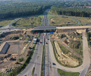 Przebudowa węzła Kijewo - październik 2020