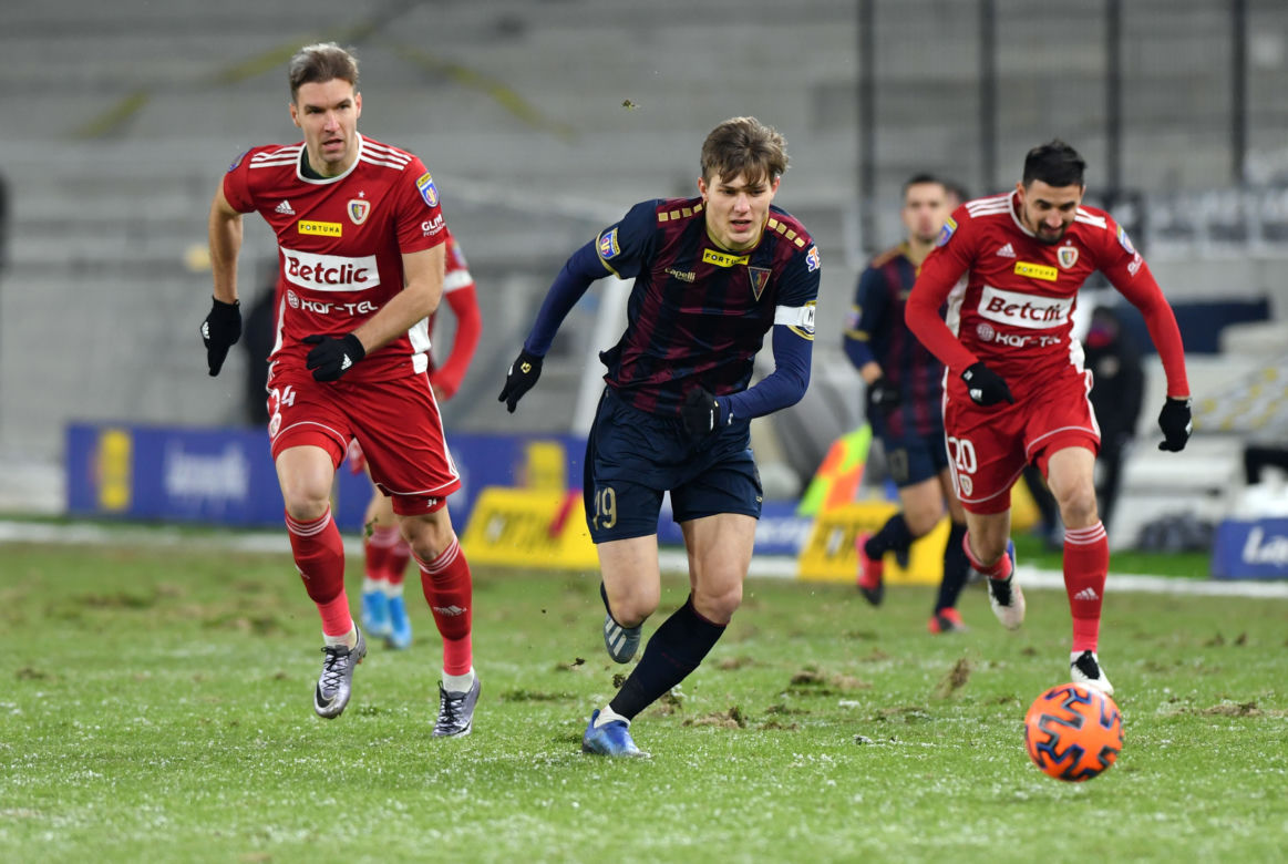 Pogoń Szczecin - Piast Gliwice 1:2 w 1/8 finału Pucharu Polski