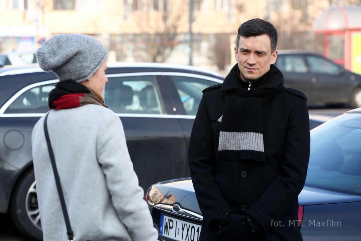 M jak miłość odc. 1135. Ala (Olga Frycz), Jurek (Michał Czernecki)