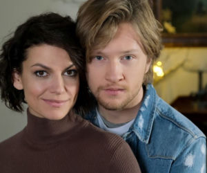 M jak miłość. Łukasz (Jakub Józefowicz), Patrycja (Alżbeta Lenska)