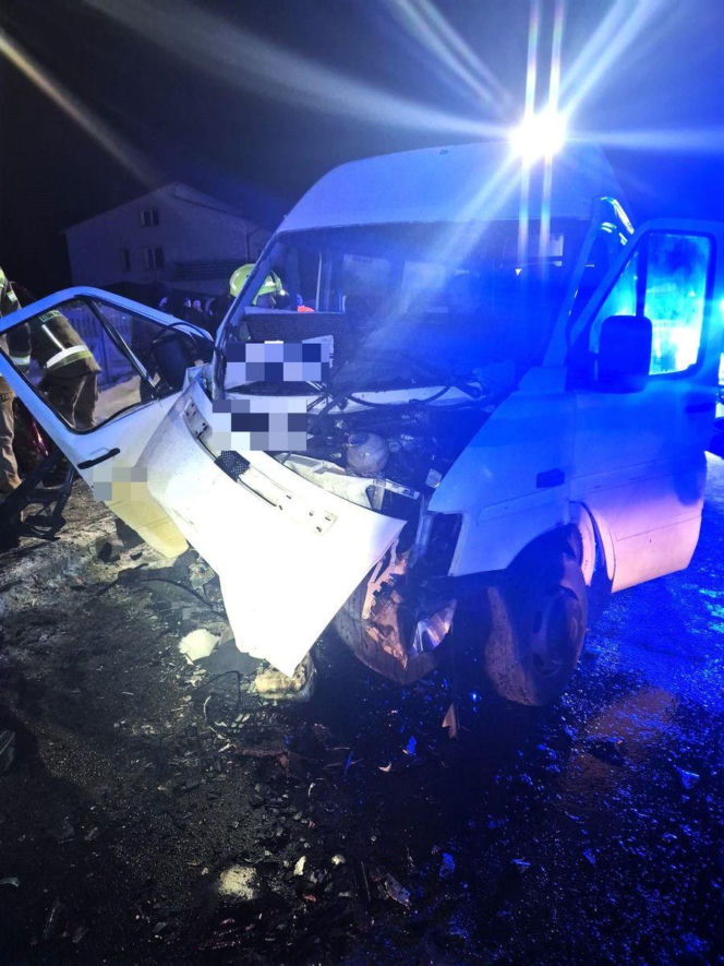 Czołowe zderzenie w Kisielowie