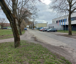 Ulica Henrykowska w Lesznie przed remontem