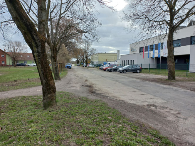 Ulica Henrykowska w Lesznie przed remontem