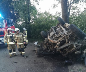 Tragiczny wypadek w powiecie bartoszyckim