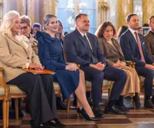 Marta Nawrocka na finale konkursu Człowiek bez barier