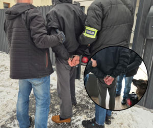 Wypuścił psa i zabarykadował się w domu. Służby musiały działać