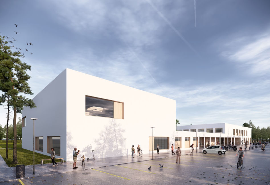 Liceum w Wesołej projektu plus3-architekci