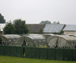 Usnarz Górny. Granica polsko-białoruska