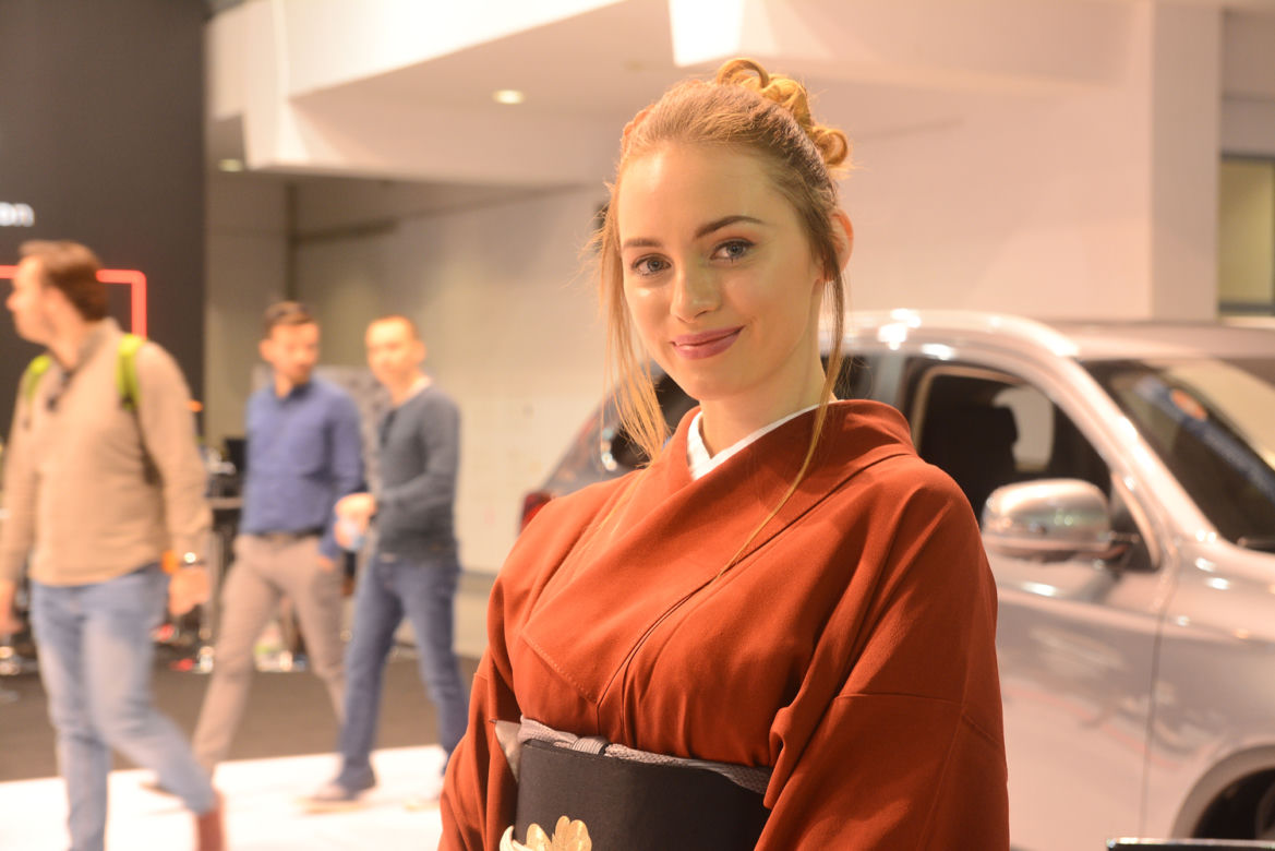 Hostessy na targach Poznań Motor Show 2018