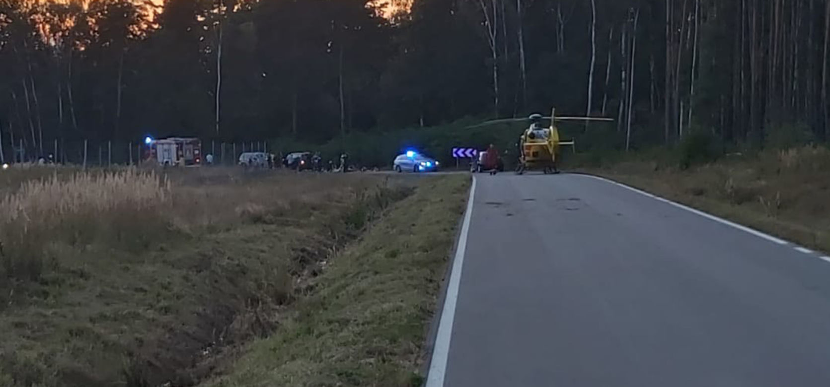 Wypadek to najprawdopodobniej efekt zbyt szybkiej jazdy