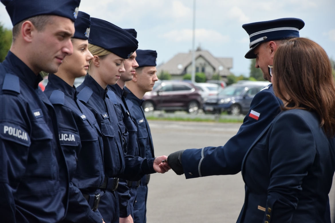 Nowi funkcjonariusze policji na Podkarpaciu [GALERIA]