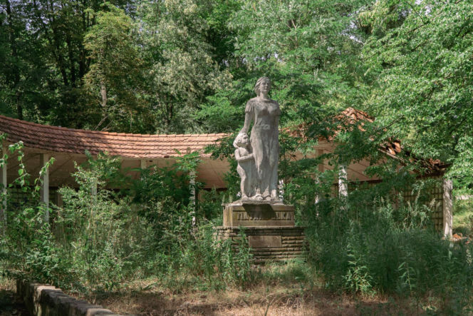 Ośrodek w Kiekrzu przed rozbiórką