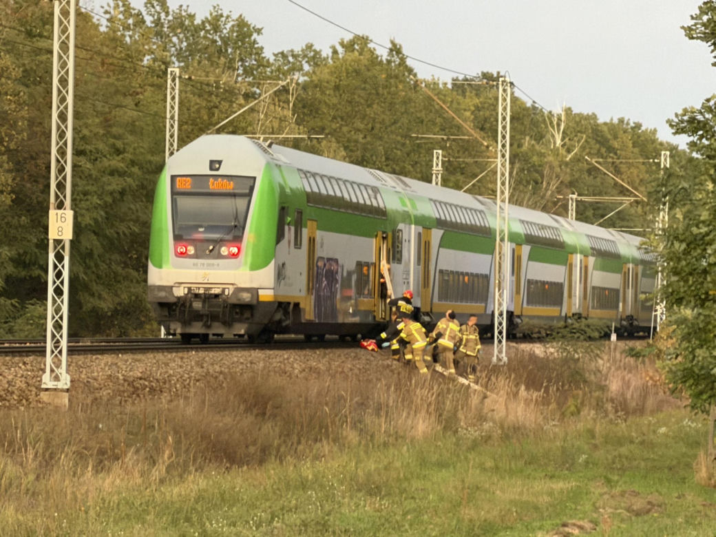 Warszawa Wesoła. Pociąg śmiertelnie potrącił kobietę