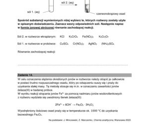Matura 2026 Chemia FORMUŁA 2015: Arkusz CKE