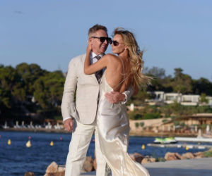 Izabela Janachowska z mężem