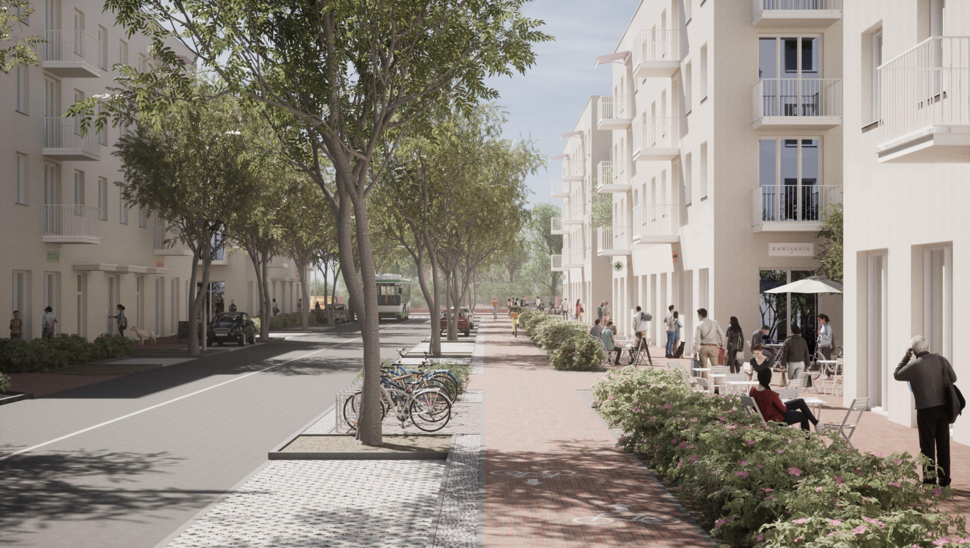 Typowy projekt wielorodzinnego budynku mieszkalnego - proj. Rafał Mazur i Łukasz Gaj