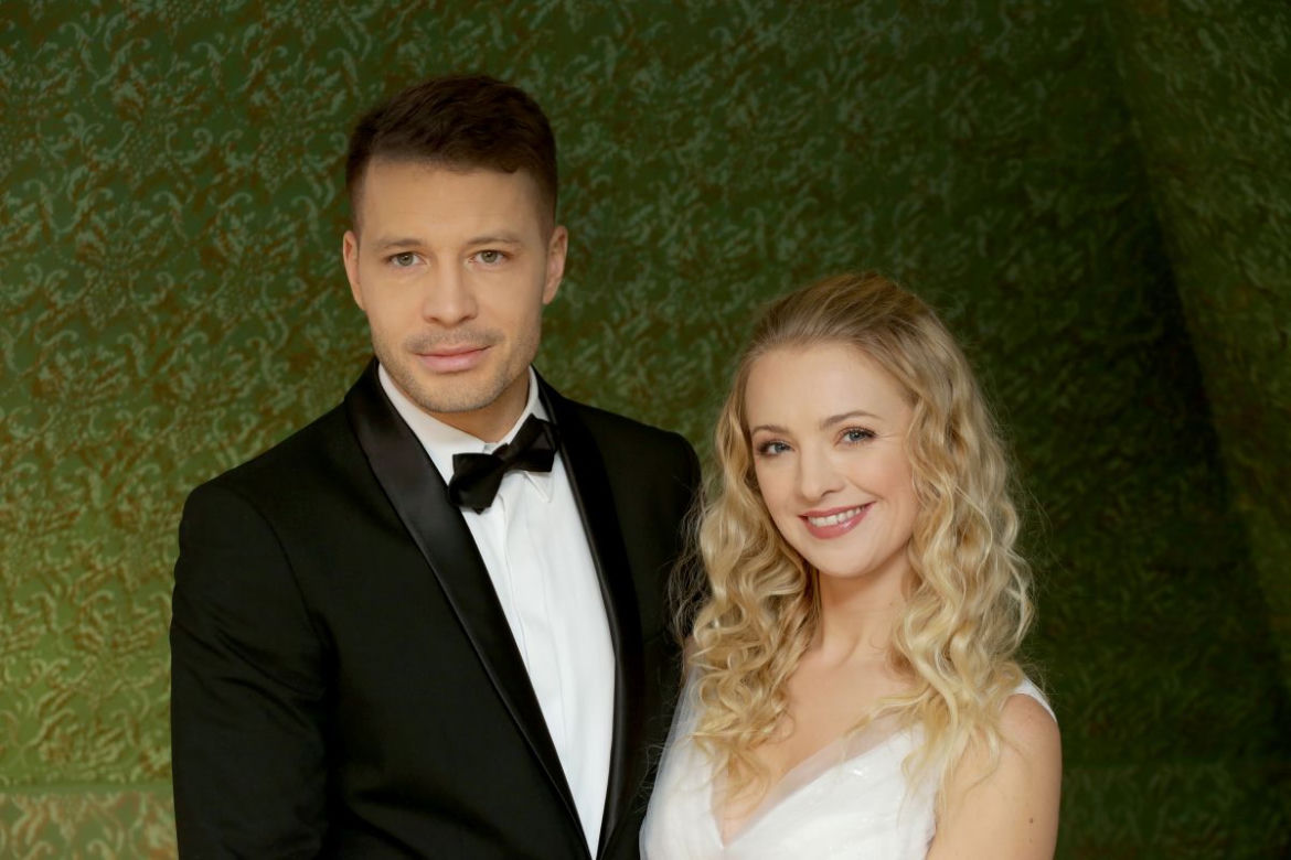 M jak miłość odc. 1290. Joasia (Barbara Kurdej-Szatan), Tomek (Andrzej Młynarczyk)