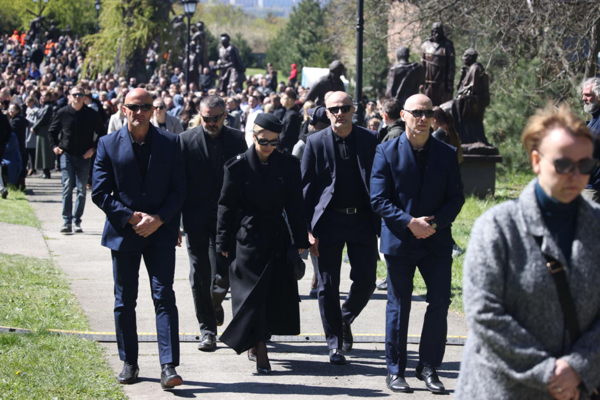 Doda na pogrzebie Łukasza Litewki