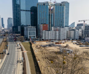 NOHO ONE w Warszawie w budowie