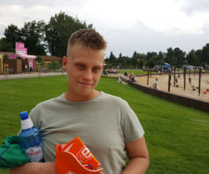 Bydgoska ekipa Eska Summer City na plaży w Pieczyskach