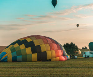 Mazurskie Zawody Balonowe w Ełku 2020. Niesamowita fotorelacja pilotów