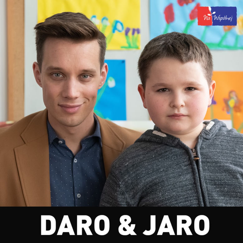 Na Wspólnej. Darek Żbik (Michał Mikołajczak), Jarogniew (Olgierd Jaworski)