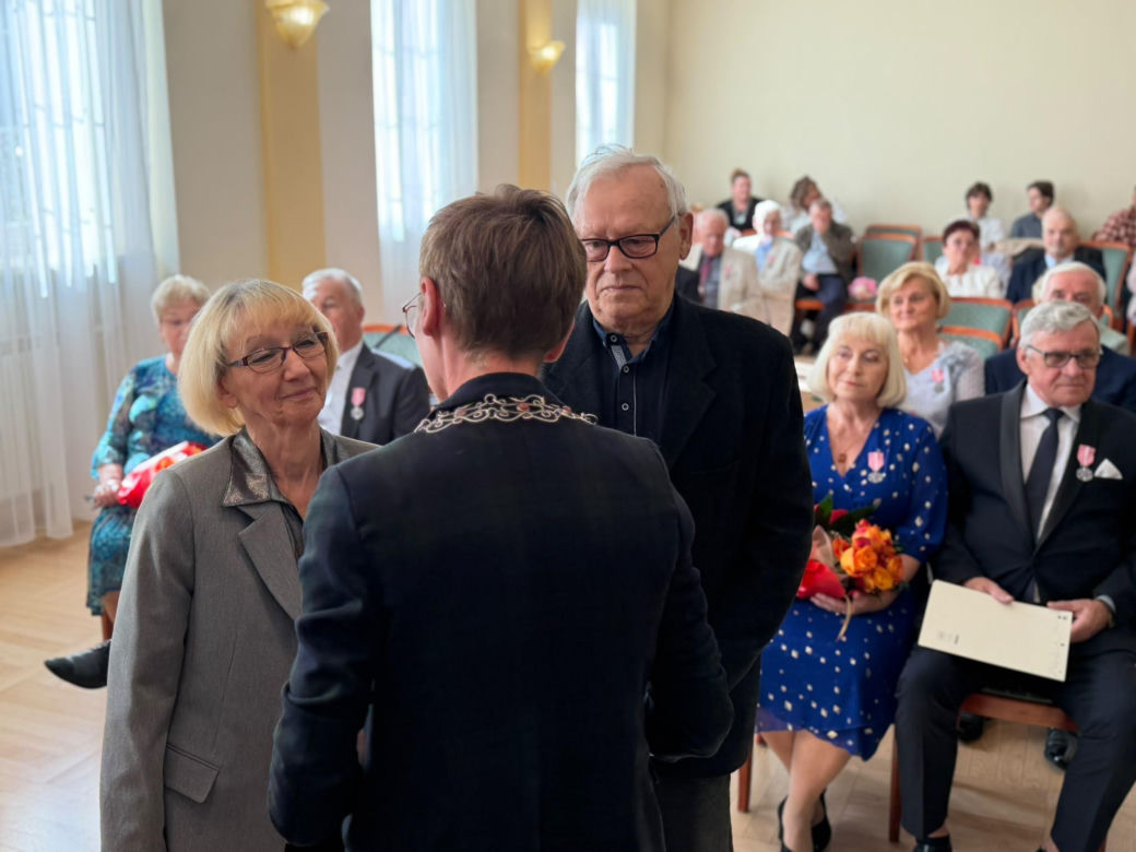Wyjątkowe medale dla kieleckich jubilatów